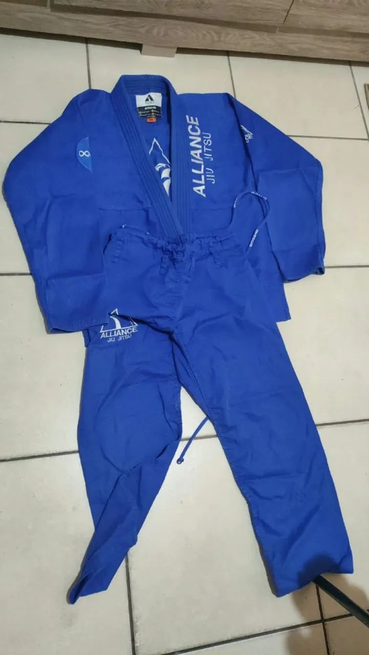 Kimono Alliance A1L braus azul  - Foto 2