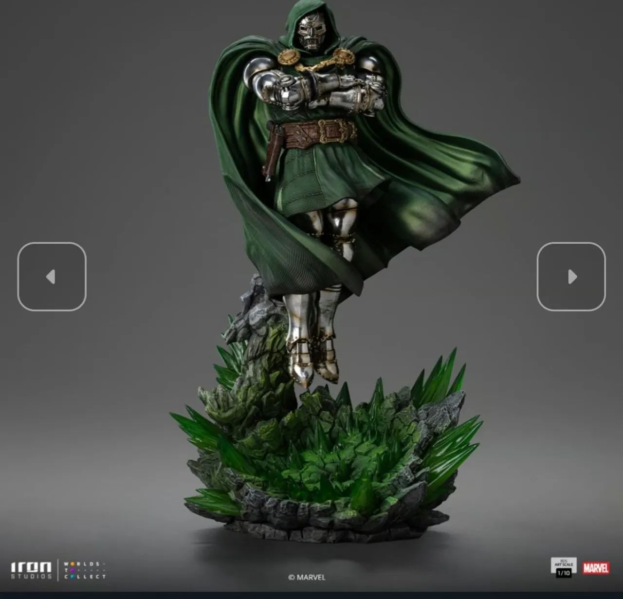 Doctor Doom Iron Studios Doutor Destino - Foto 2