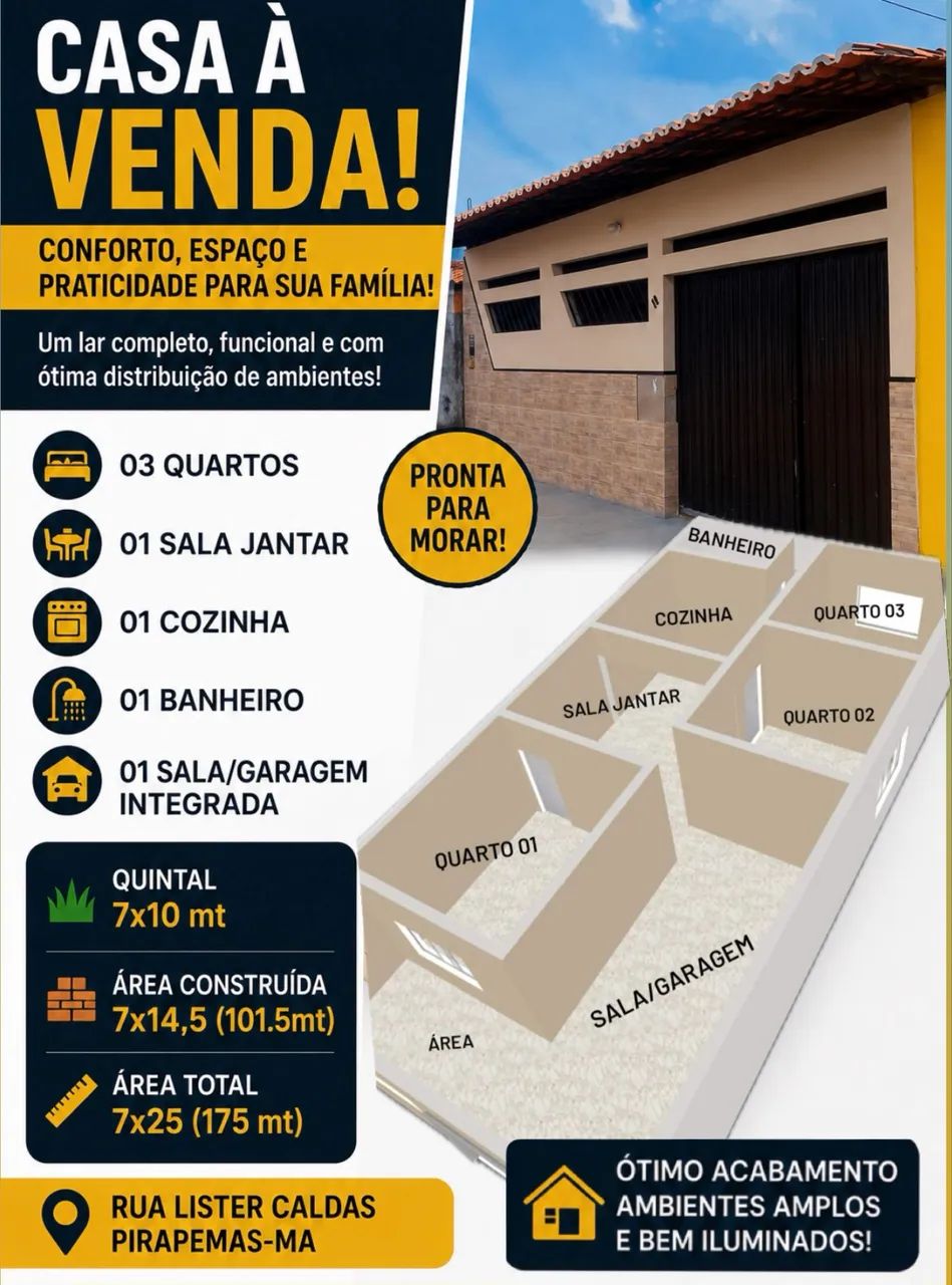 VENDO - CASA PIRAPEMAS - Foto 3