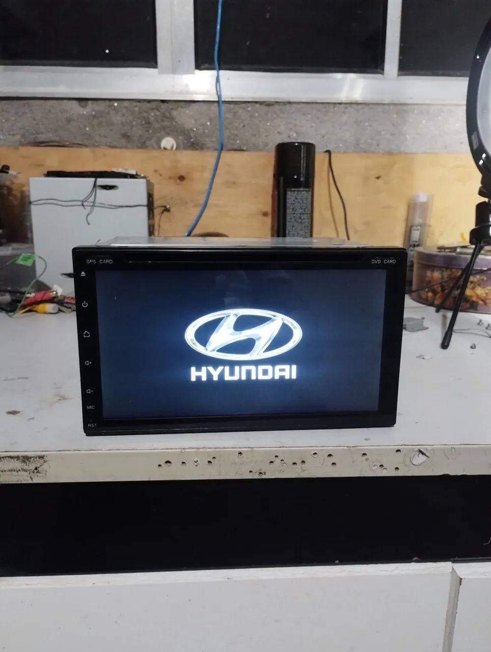 Multimídia original da hiundai funcionando perfeitamente tudo 