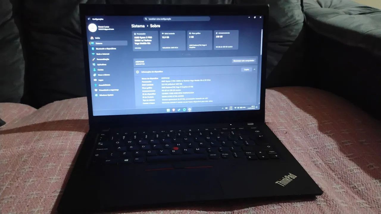 Lenovo ThinkPad t495 - Foto 5