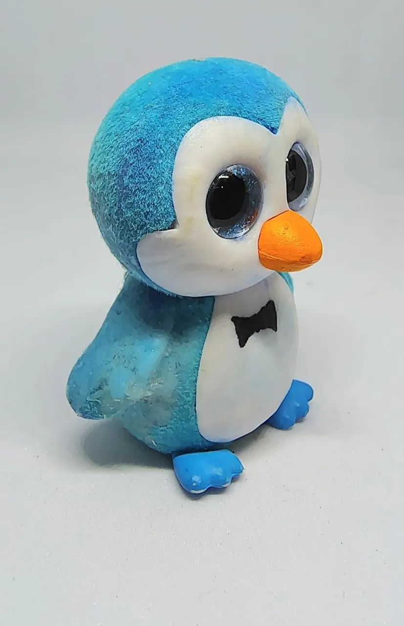 Boneco Ty Beanie Boos Original Pinguim Ice Cube  - Foto 2