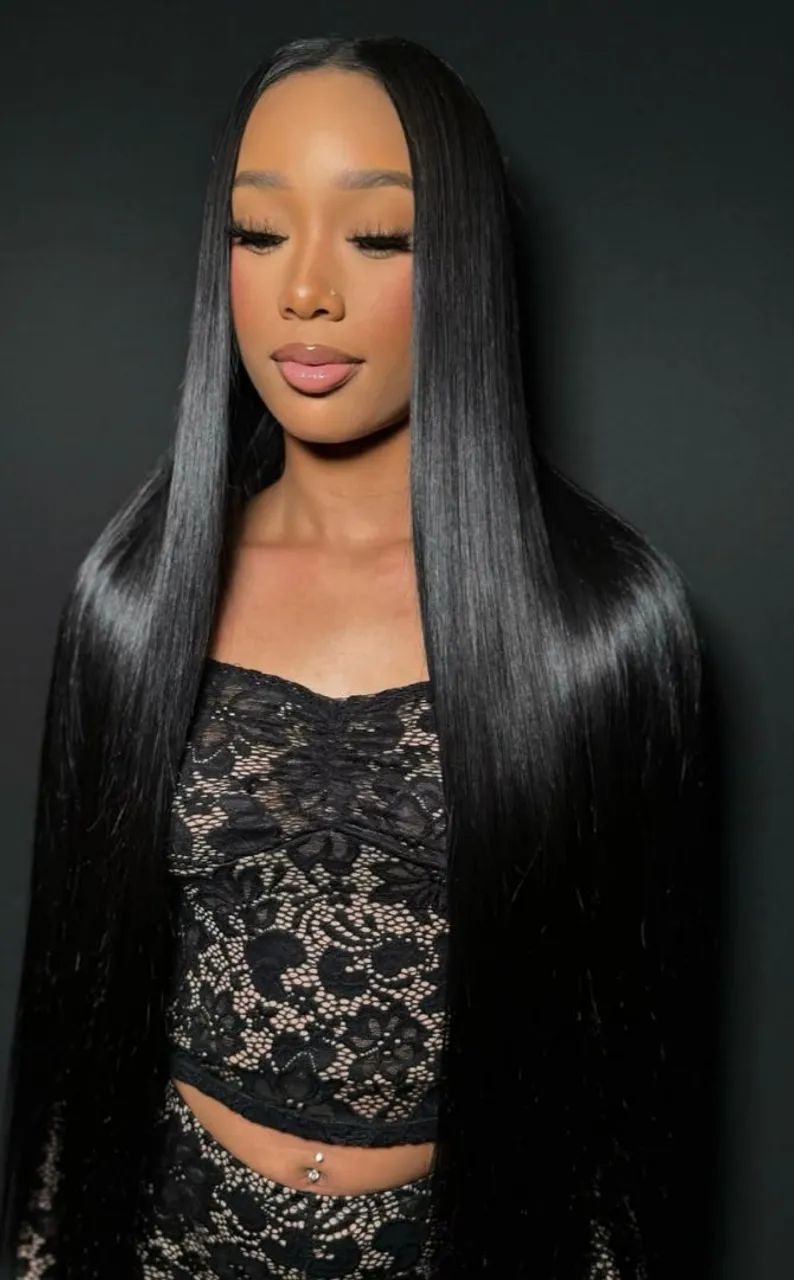 Aplicação de Mega hair Adesivado, Entrelace, Nó Italiano, Ponto Americano, fita adesiva  - Foto 5