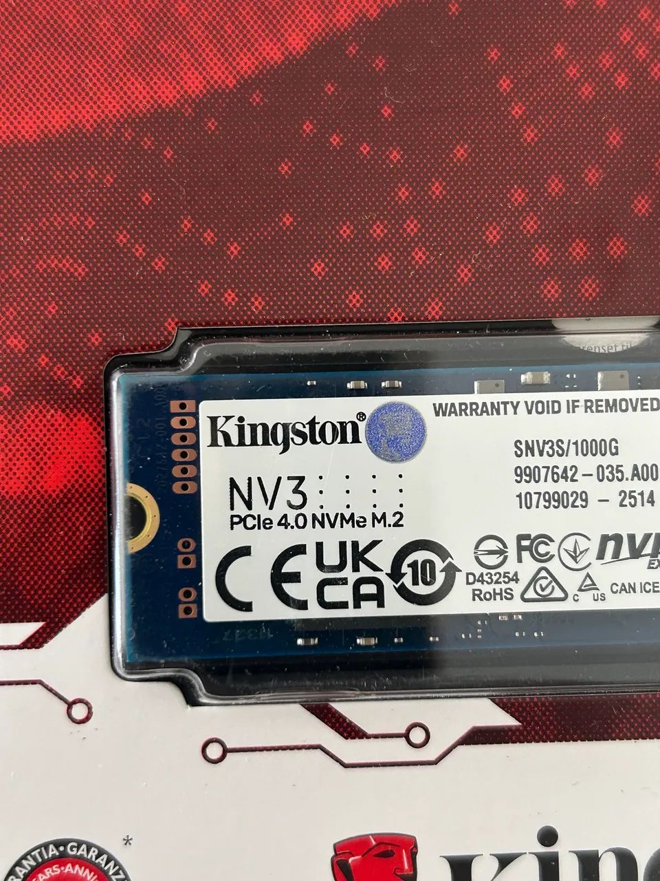 SSD Kingston NV3 de 1TB - Foto 2