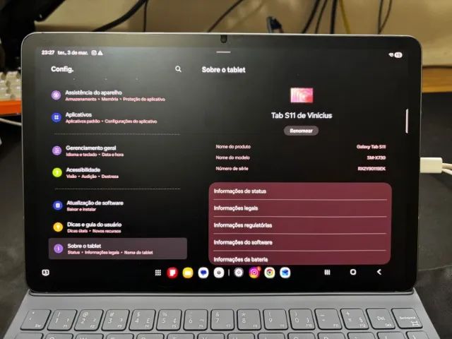 Tablet Samsung Galaxy Tab S11 256GB - Foto 4