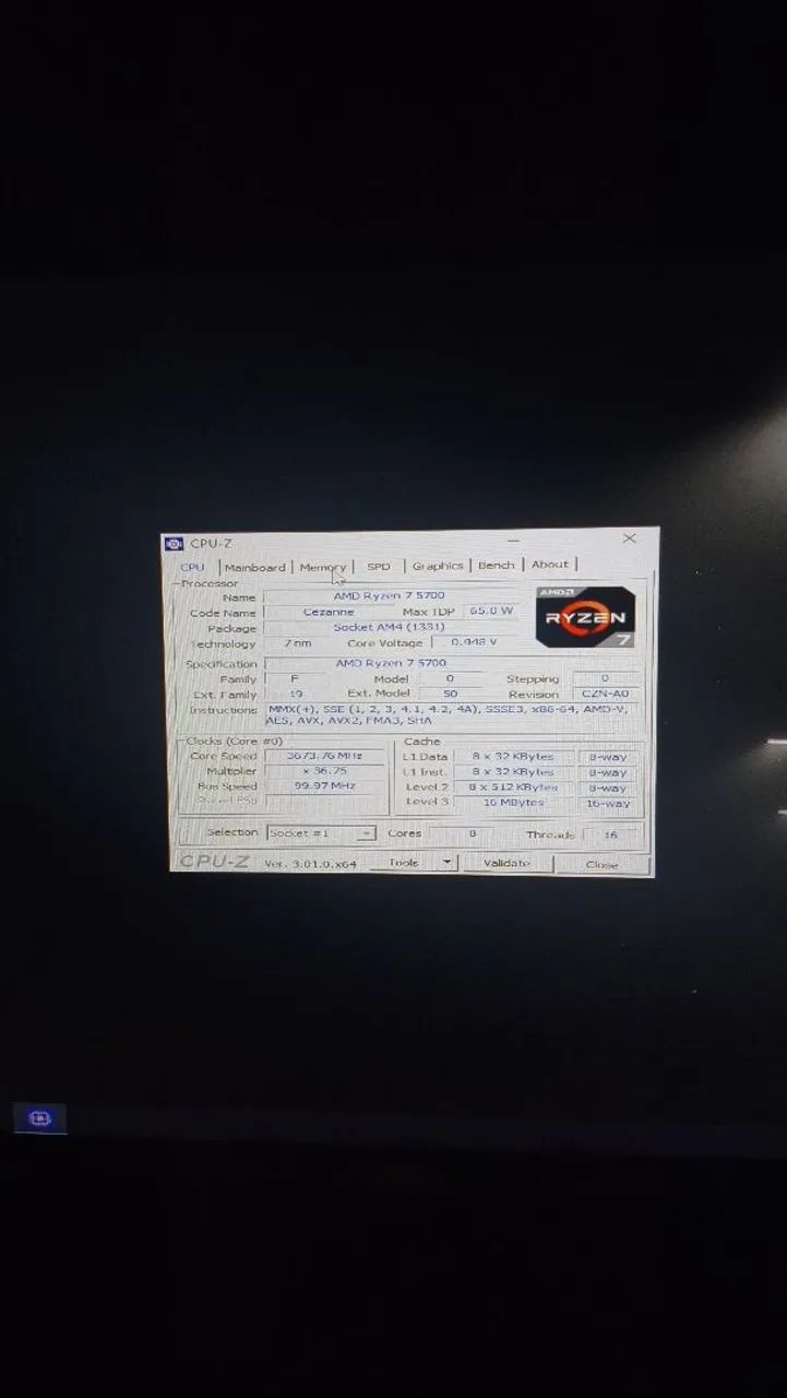 Processador Ryzen 7 5700