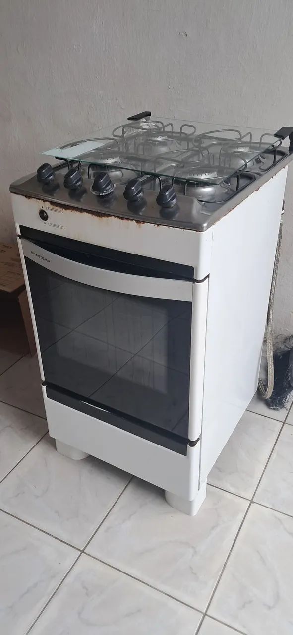 Fogão 4 bocas Brastemp