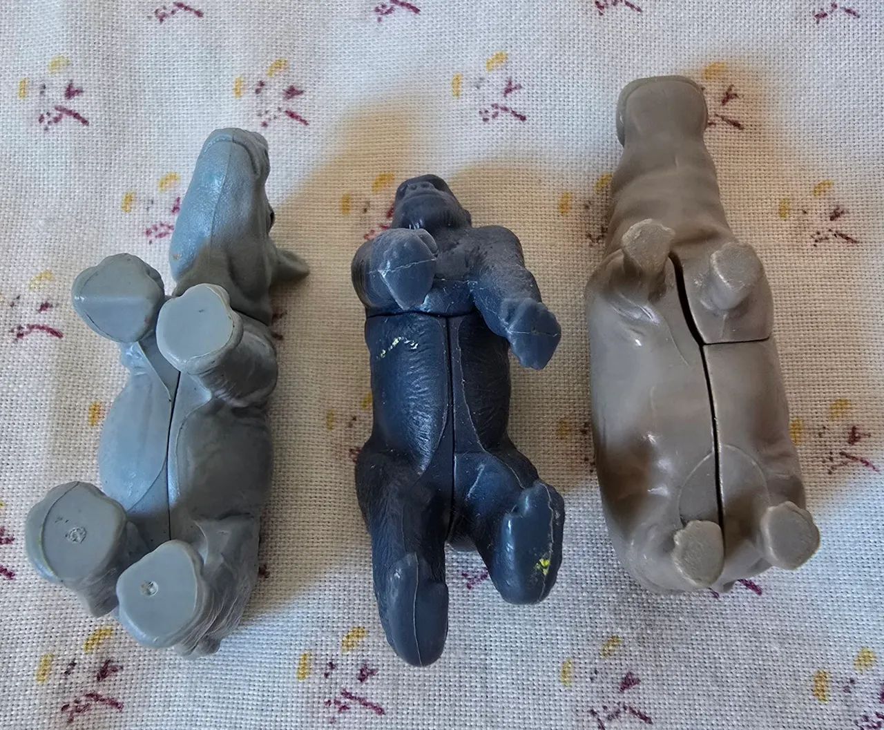 Gorila, rinoceronte e hipopótamo  kinder ovo - Foto 3