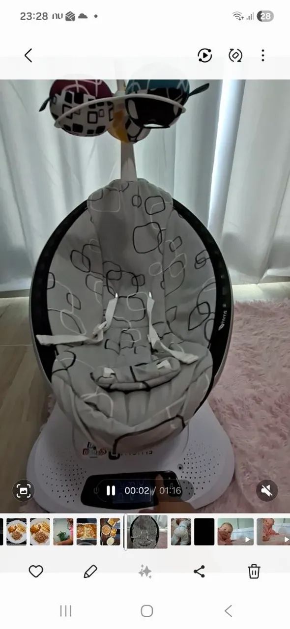Cadeira 4moms MamaRoo - Conforto e tecnologia para o seu bebê