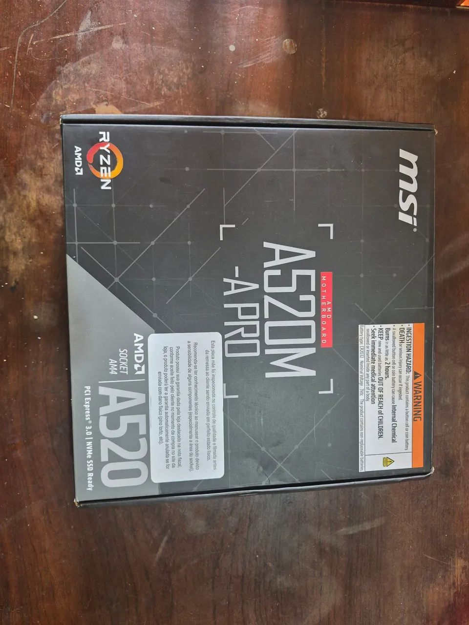 Placa Mãe MSI A520M-A PRO - Foto 2