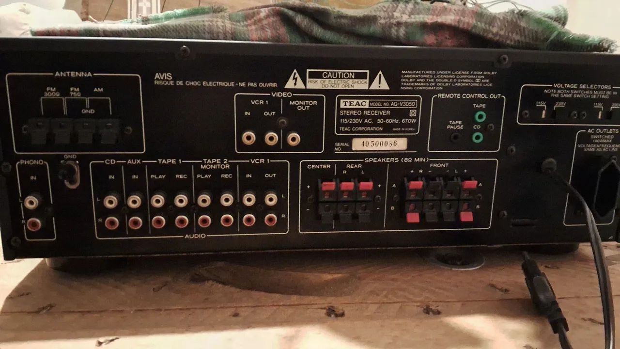 Receiver Teac ag v 3050 - Foto 3