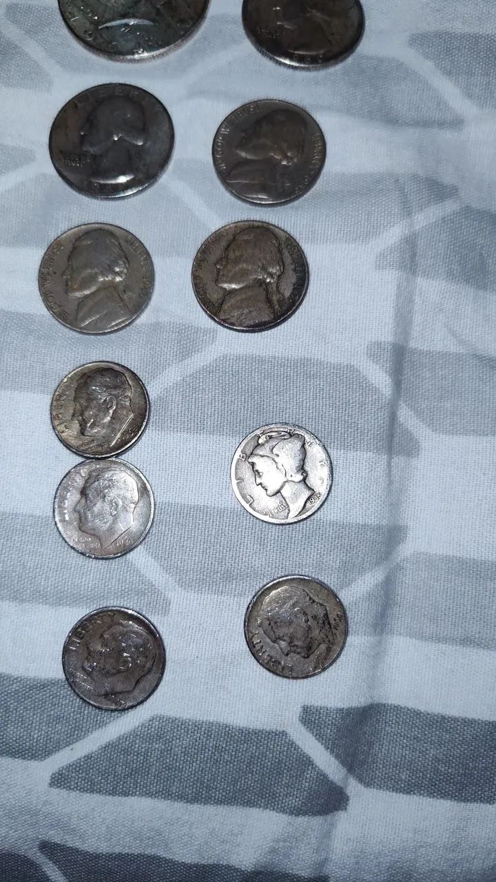 Moedas antigas americanas  - Foto 2