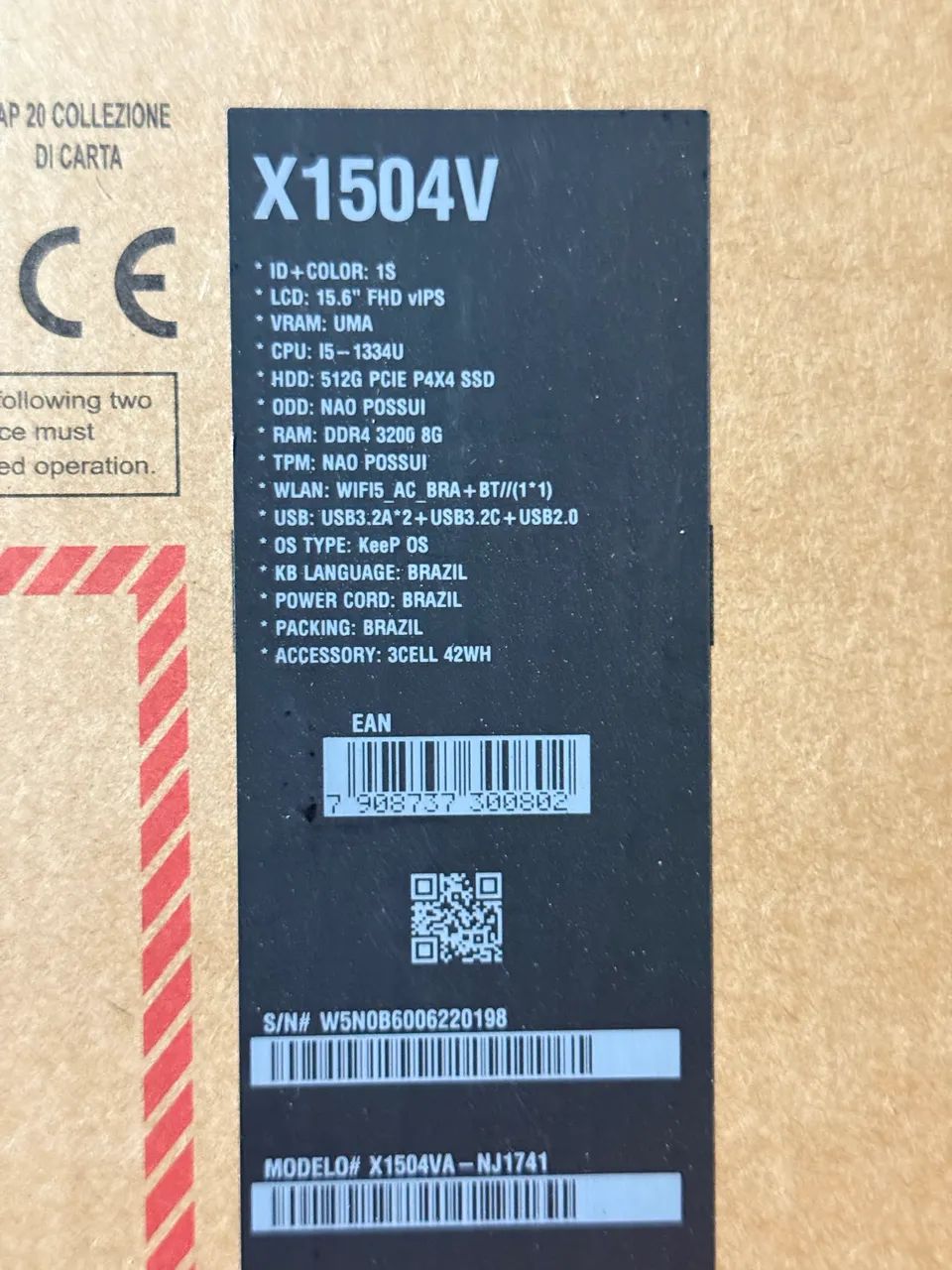 Notebook ASUS Intel Core i5 1334U 8Gb Ram 512Gb SSD Lacrado - Foto 3