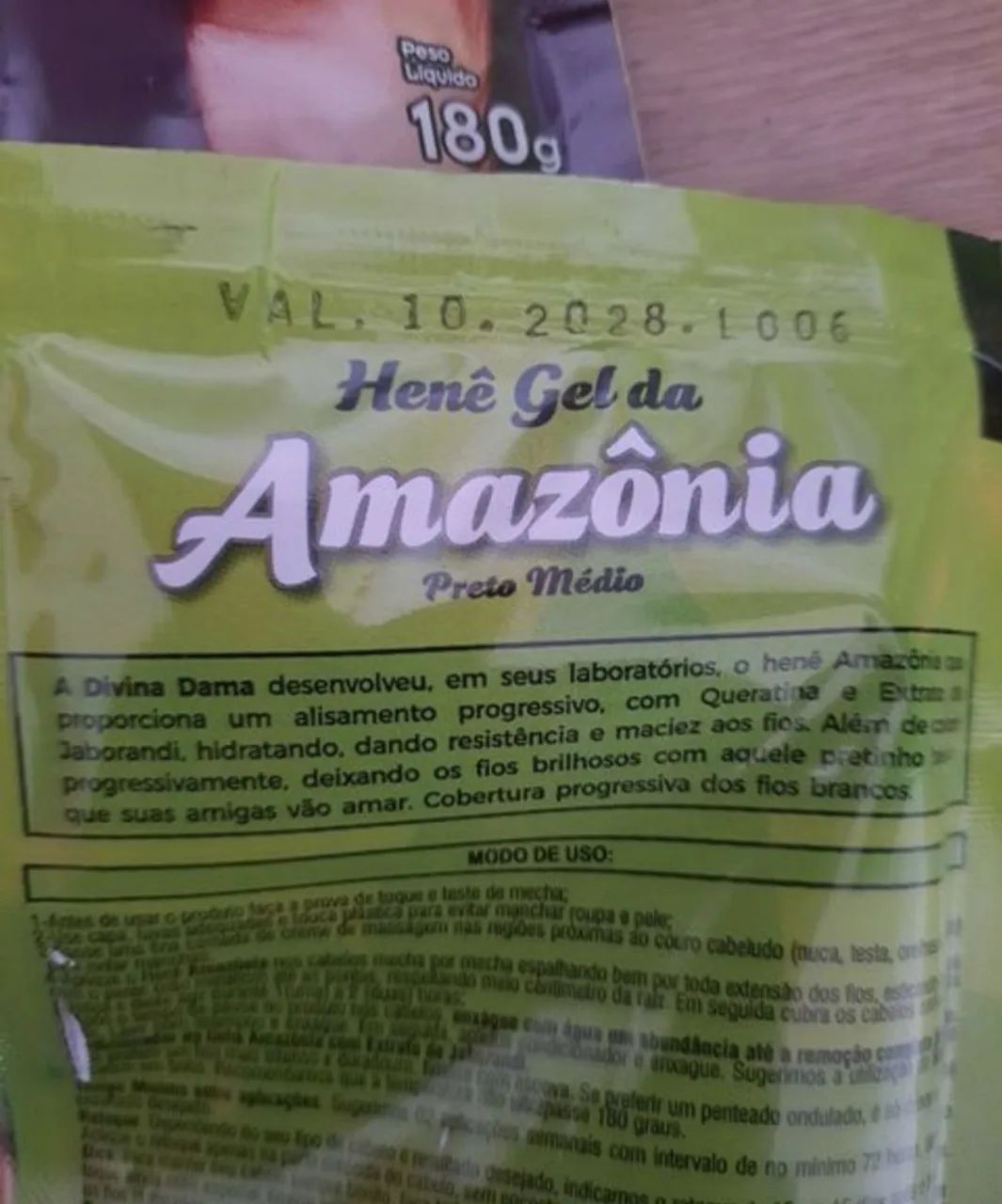 Kit 5 Henê Amazônia Médio Divina Dama - Foto 3