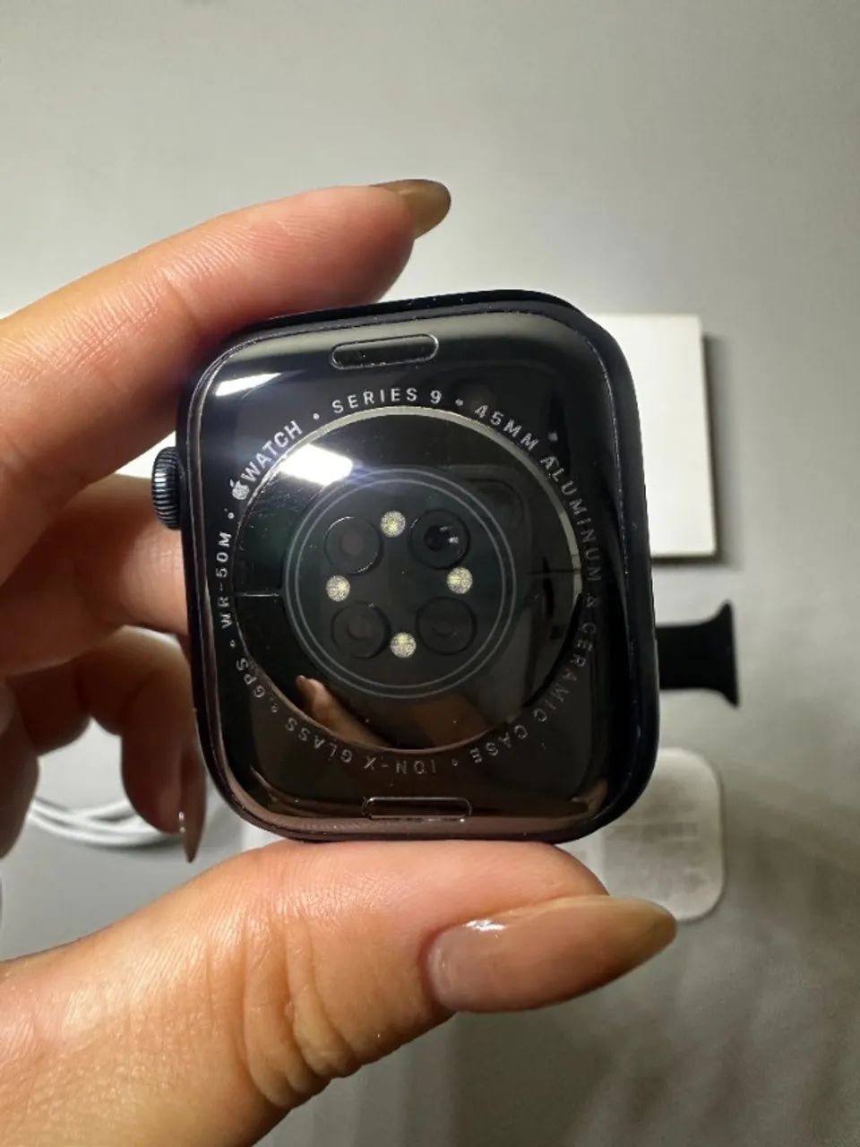 Apple Watch Series 9 45mm GPS Midnight - OLX Pay - Parcelo 3x SEM JUROS - Foto 6