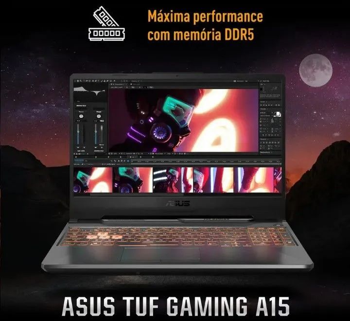 NOTEBOOK GAMER TUF A15 8 MESES DE USO.  - Foto 3