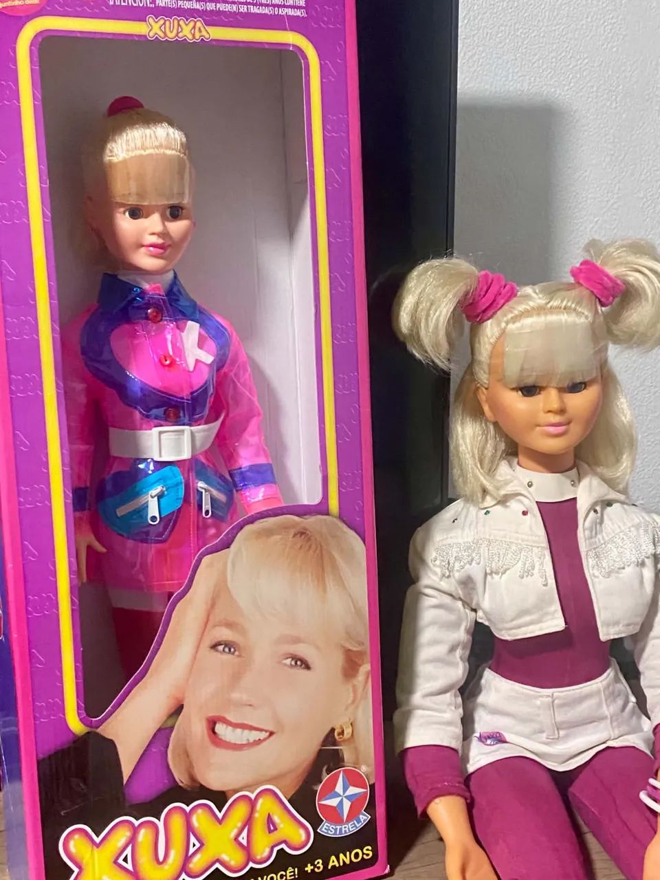 2 Bonecas Xuxa mimo e estrela , xuxona  - Foto 2