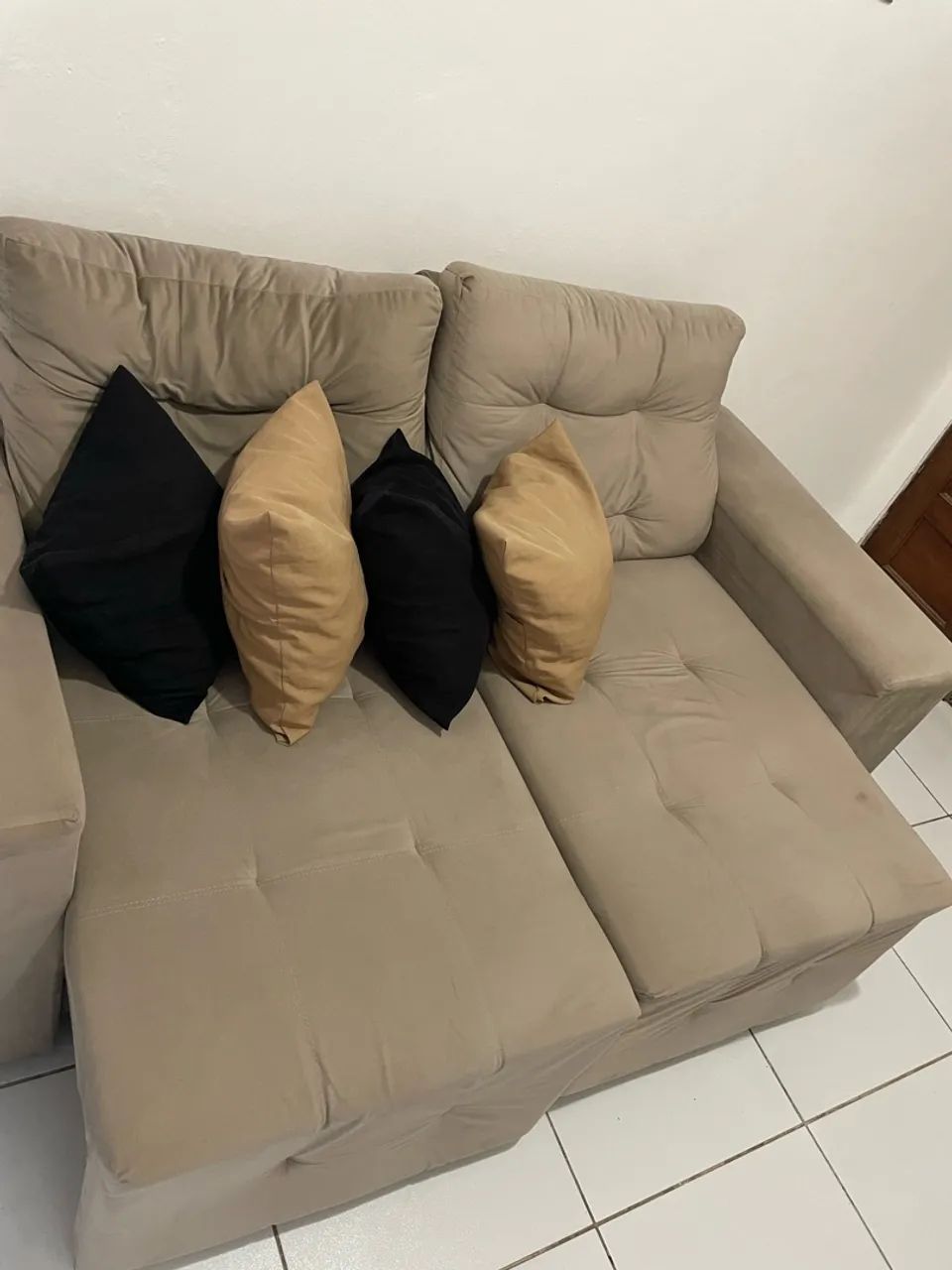 Vendo Sofá Retrátil Reclinável Novo - Foto 2