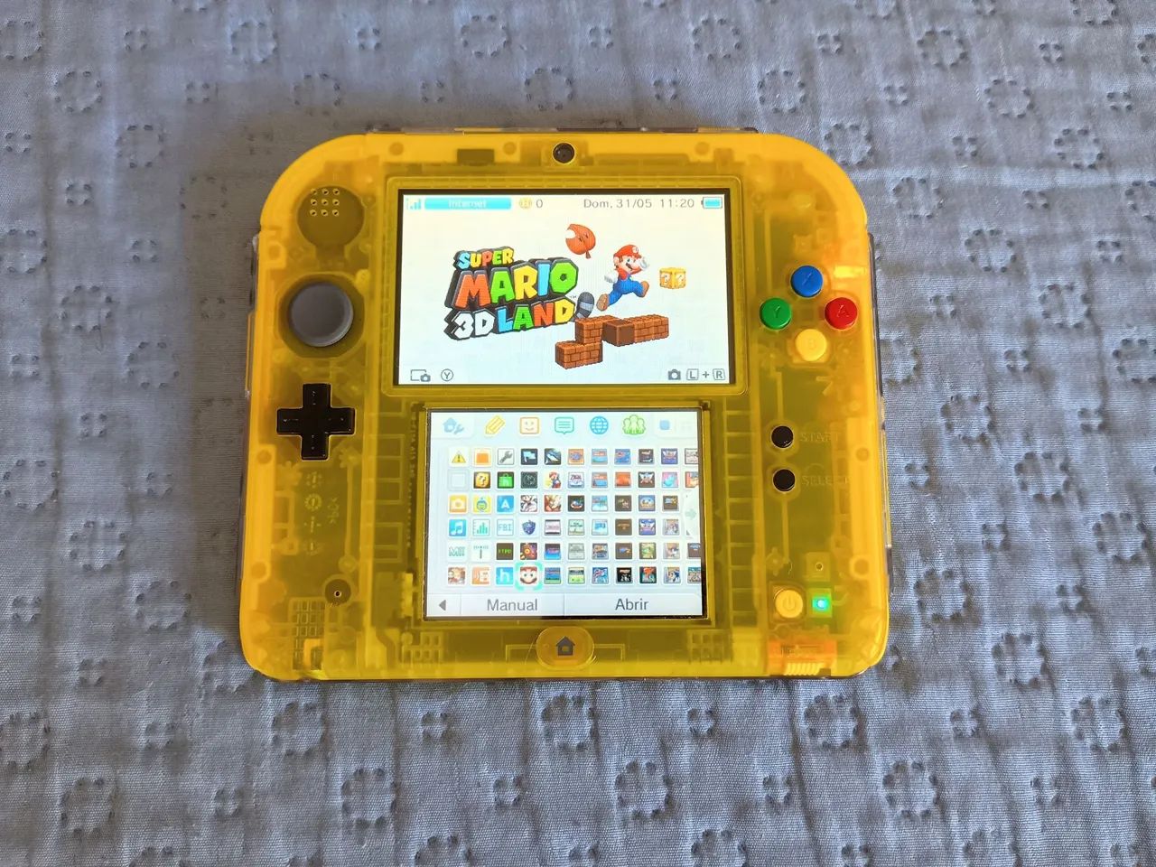 NINTENDO 2DS CLEAR YELLOW DESBLOQUEADO  - Foto 4