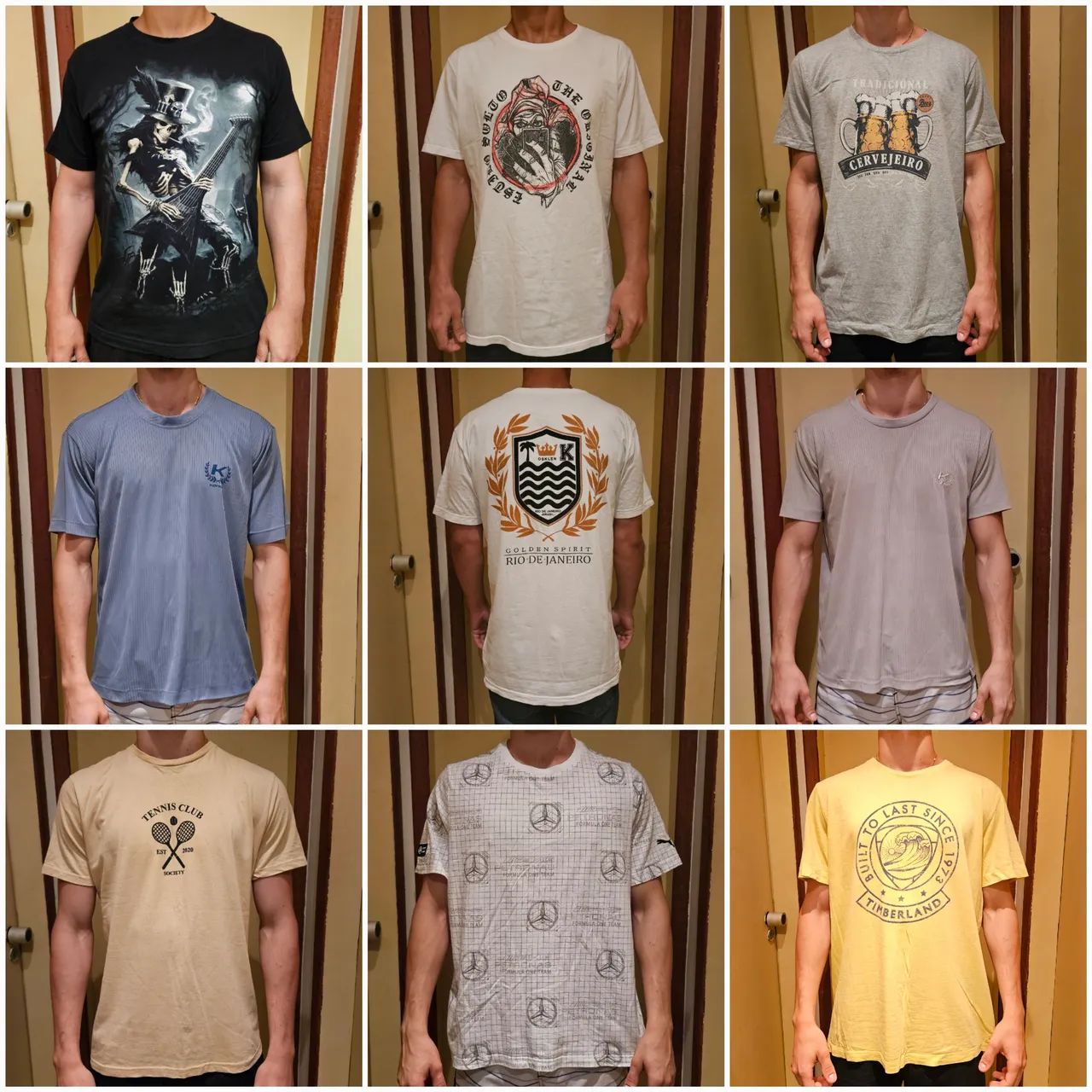 Camisas Algodão Tam G Preço Unitário  - Foto 2