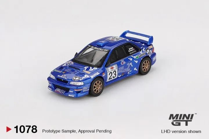 MINI GT 1078 - Subaru Impreza WRC99 #23 2000 Acropolis Rally
