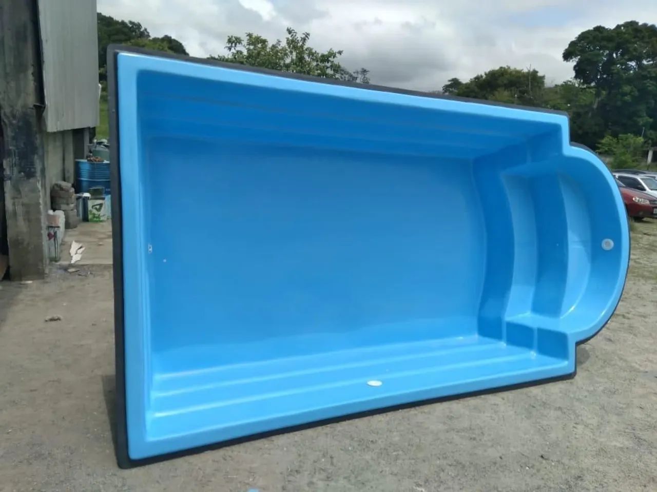 Piscina de fibra 