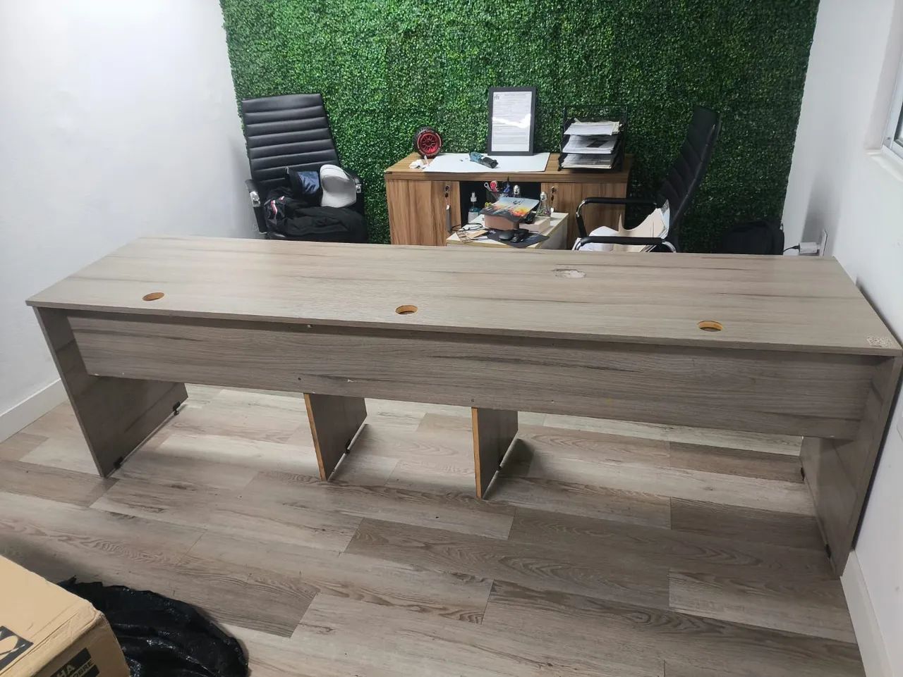 Mesa para escritório 2,40 comp x 0,72 alt x 0,60 larg