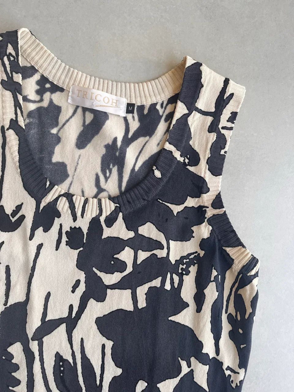 Blusa Tricoh mesclada / M - Foto 4