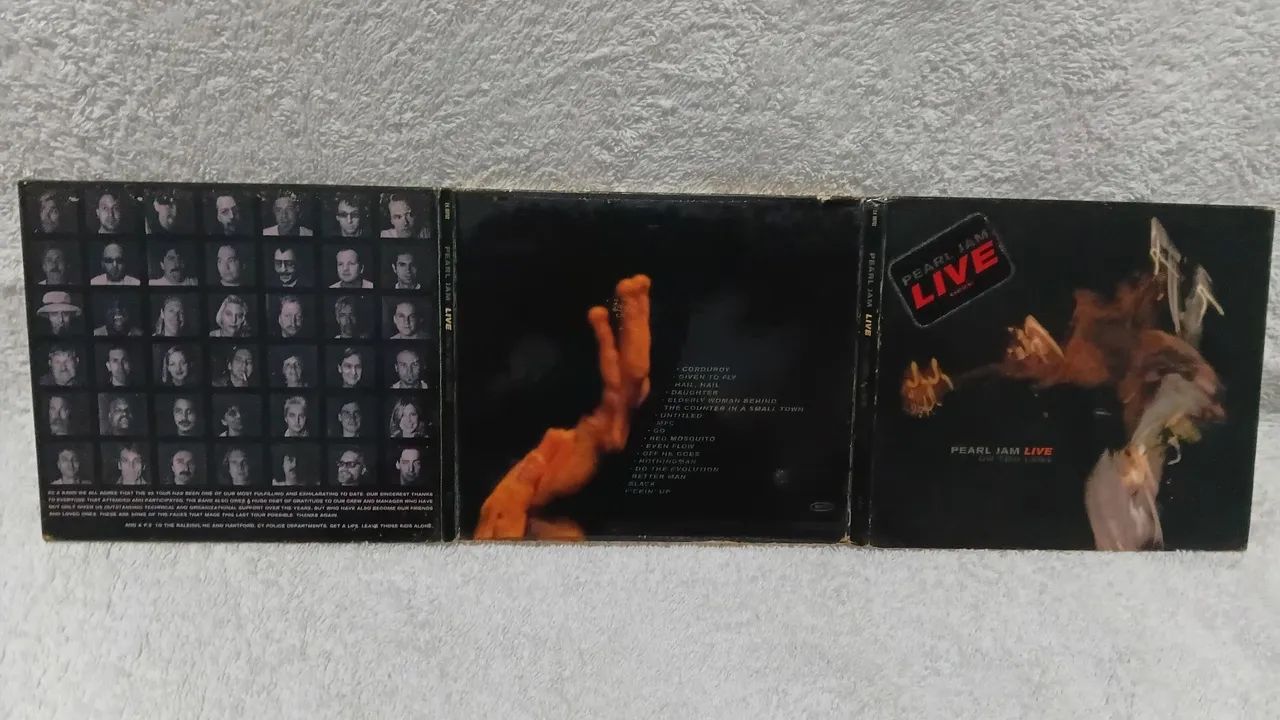 CD Pearl Jam - Live On Two Legs - Foto 3