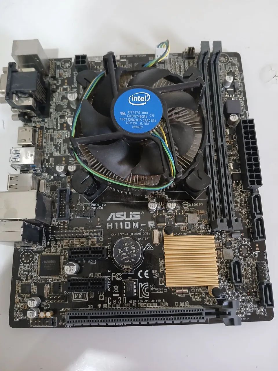 Placa Mãe Computador + PROCESSADOR