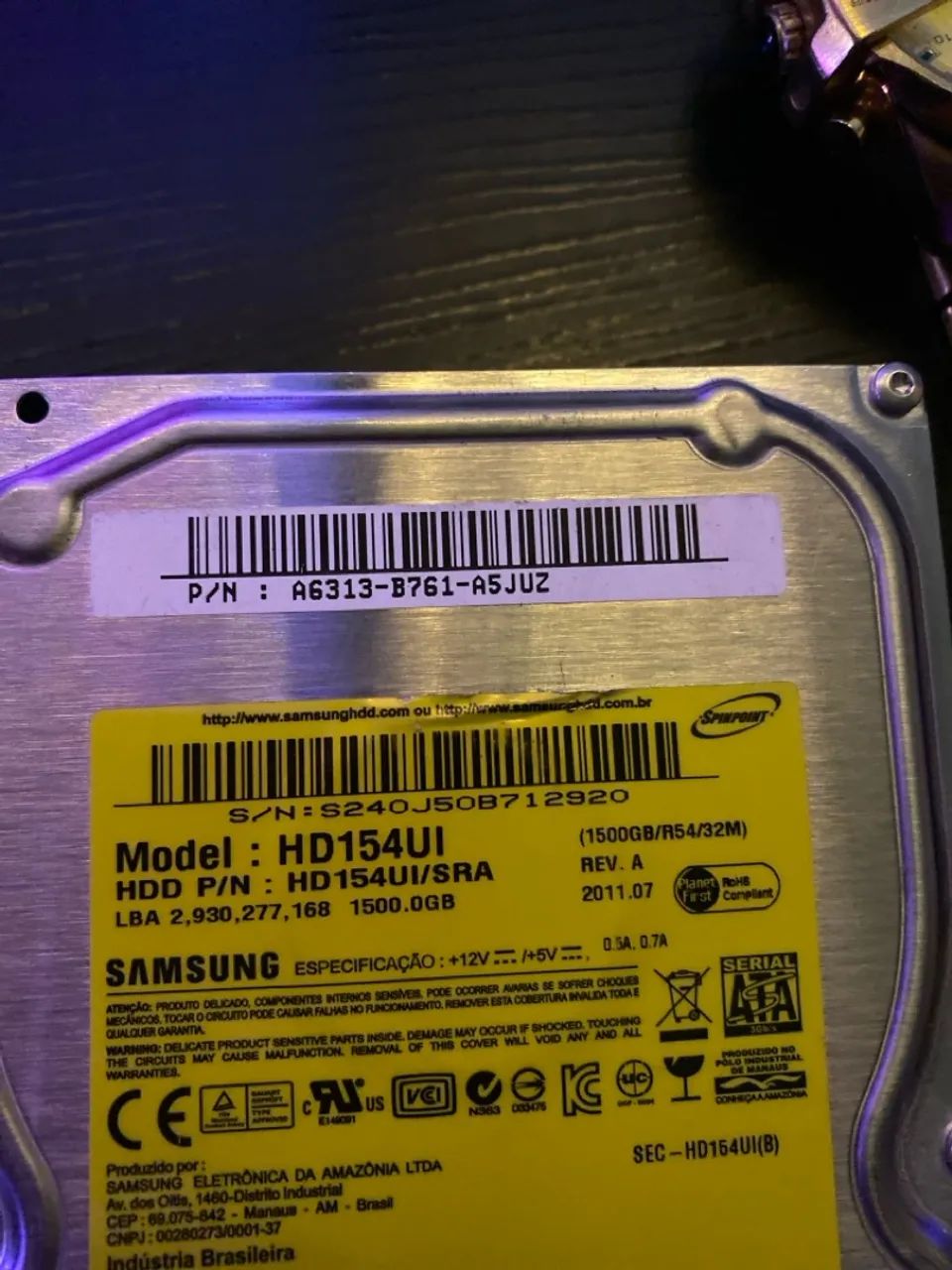 VENDO HDD 1TB - Foto 2