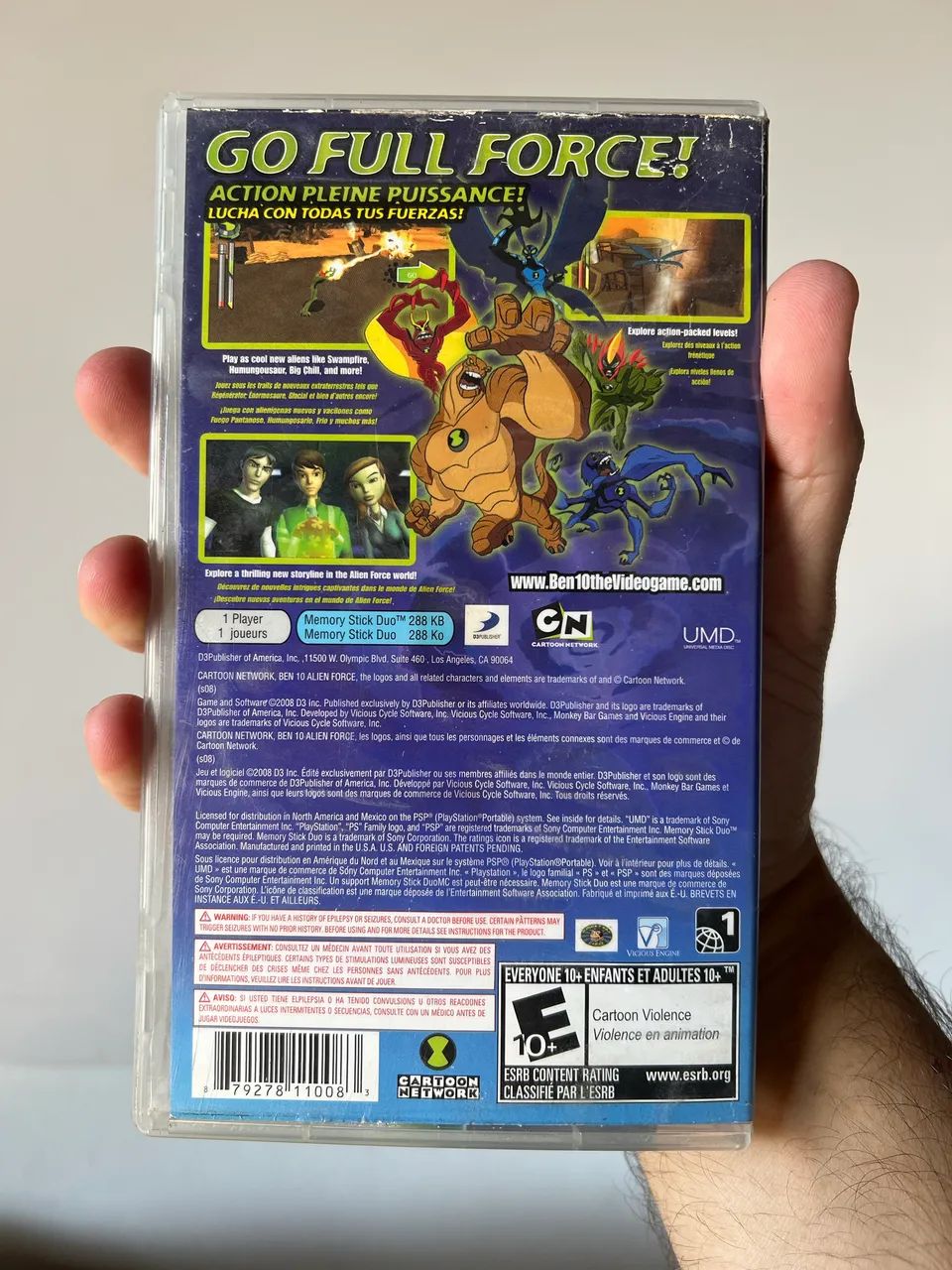 Ben 10 Alien Force PSP - Foto 2