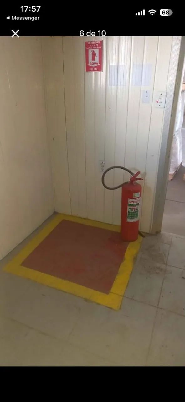 Vende- se container  marítimo escritório com banheiro e ar condicionado.  - Foto 4