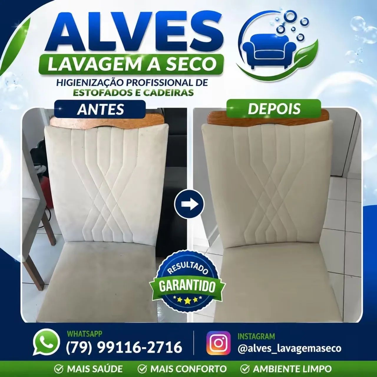 Alves lavagem a seco