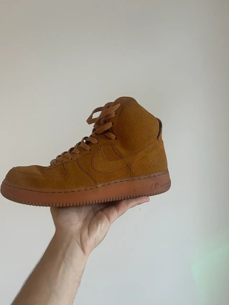 Tênis Nike Air Force 1 Caramelo (cano alto) - Foto 4