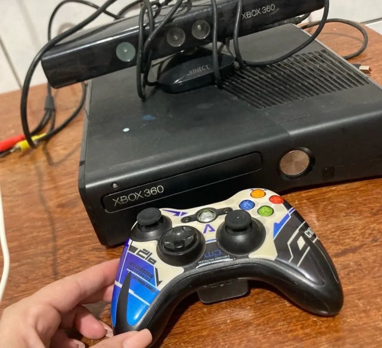 Xbox 360 ( com controle e kinect) - Foto 2