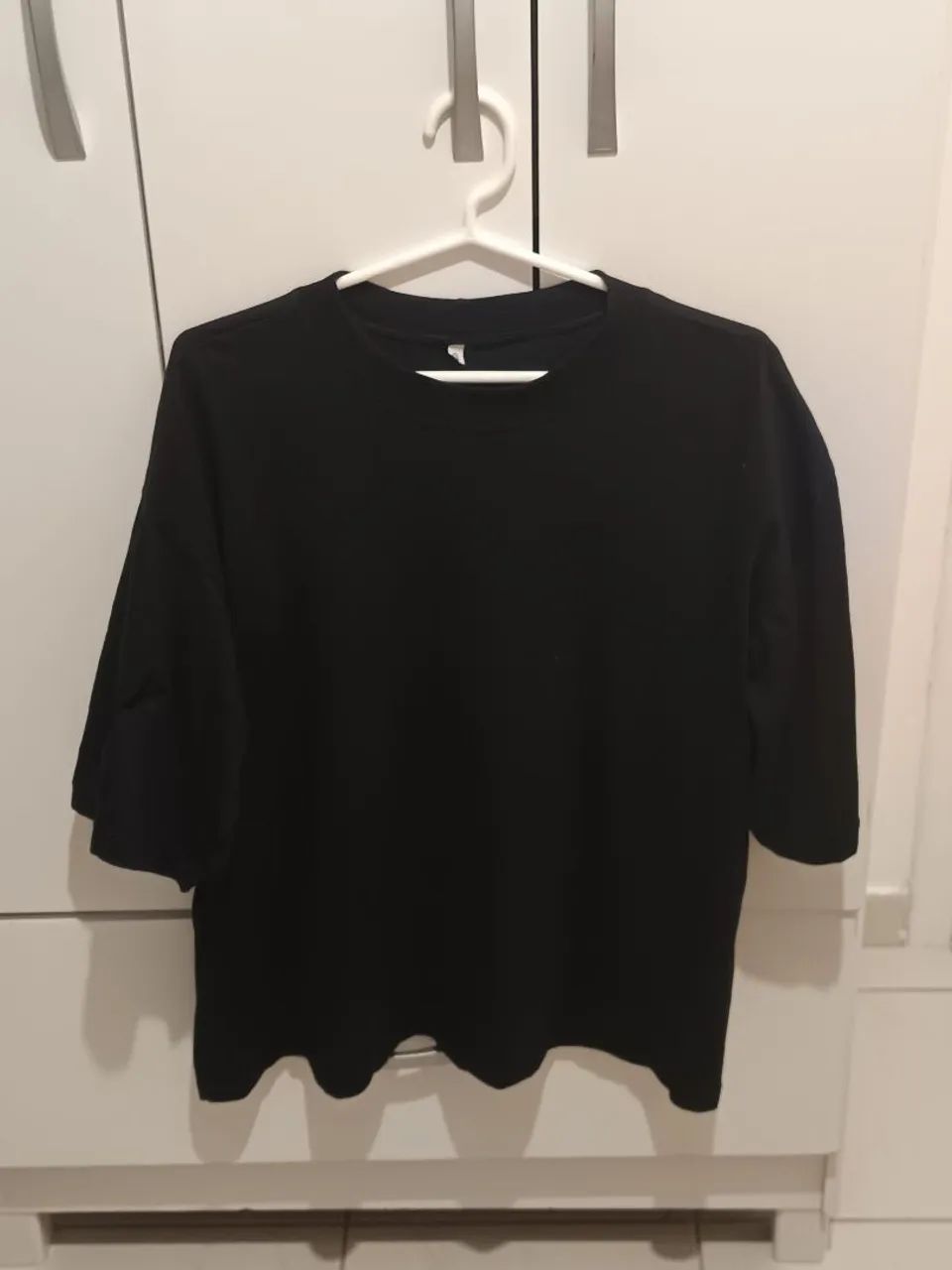 Camisa boxy preta 