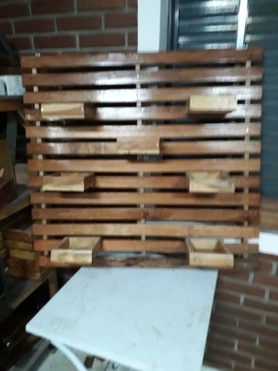 jardin vertical de madeira para plantas