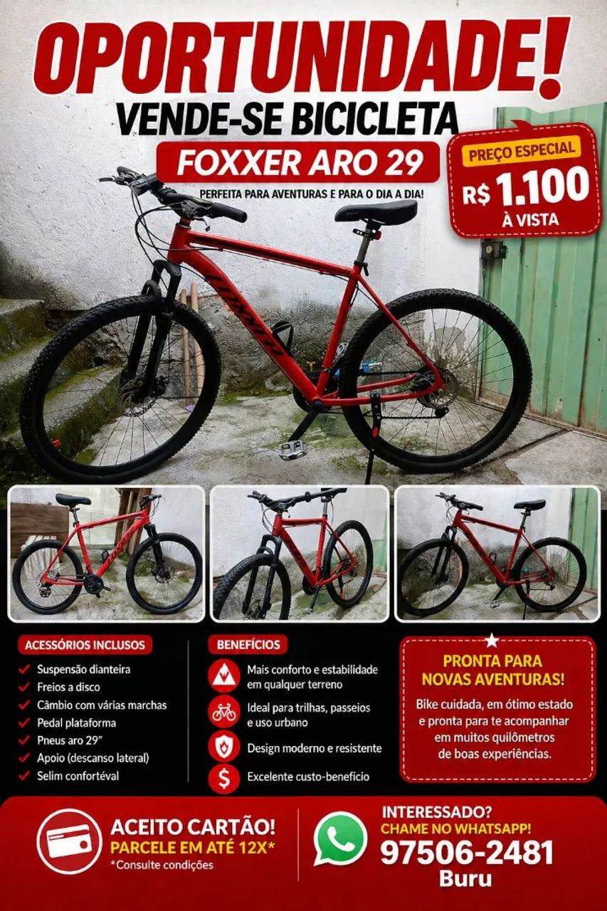 Vende-se Bike de auto rendimento.?