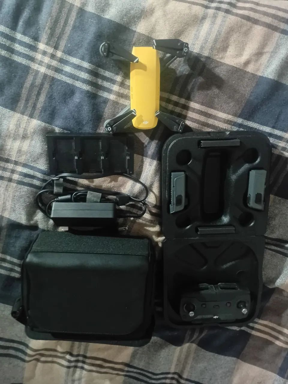 Drone dji espark conbu fly mory completo  - Foto 4