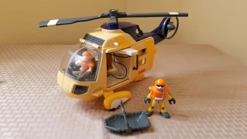       Imaginext Resgate - helicóptero