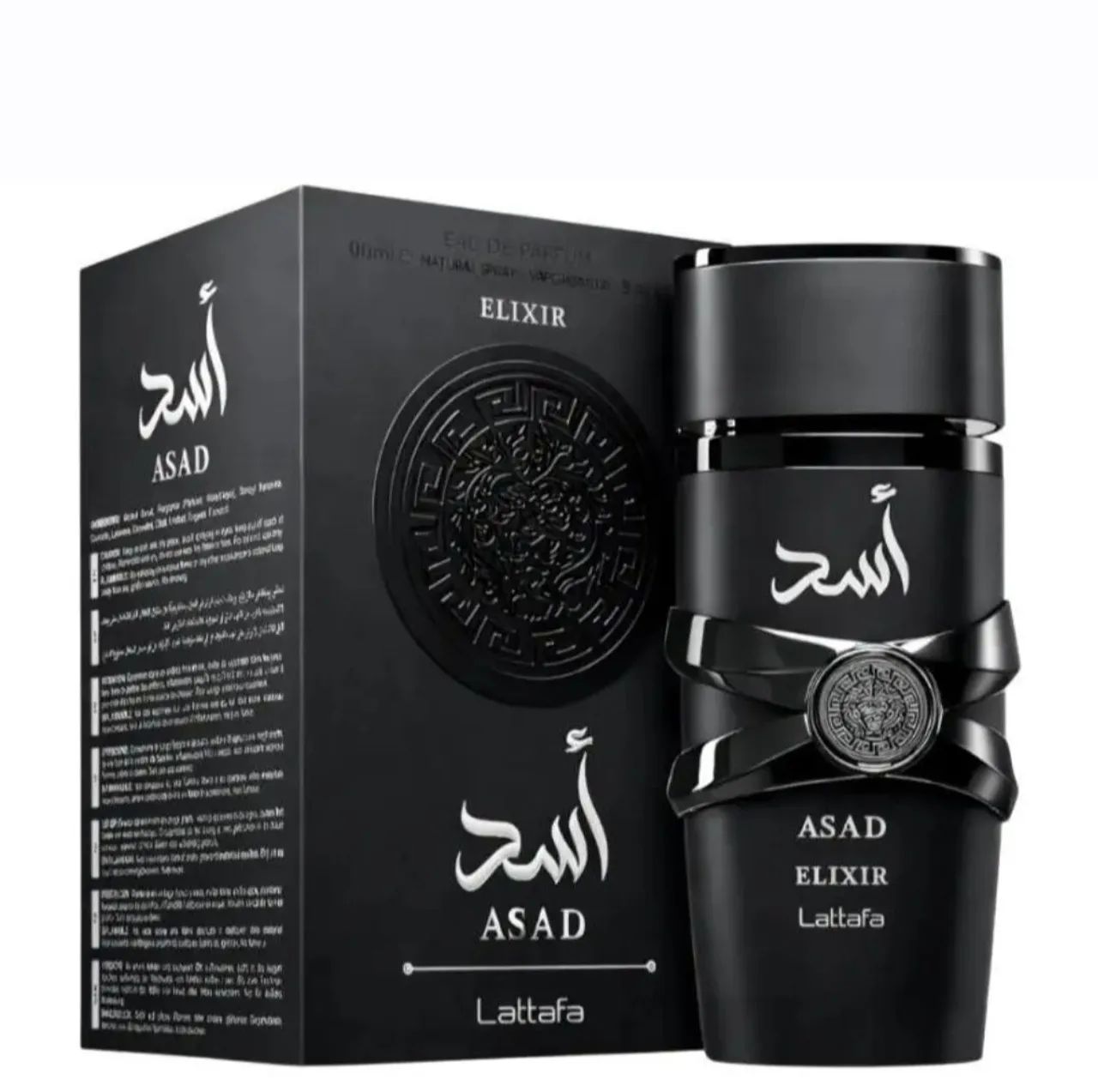 Perfume Lattafa Asad elixir 100ml original lacrado 