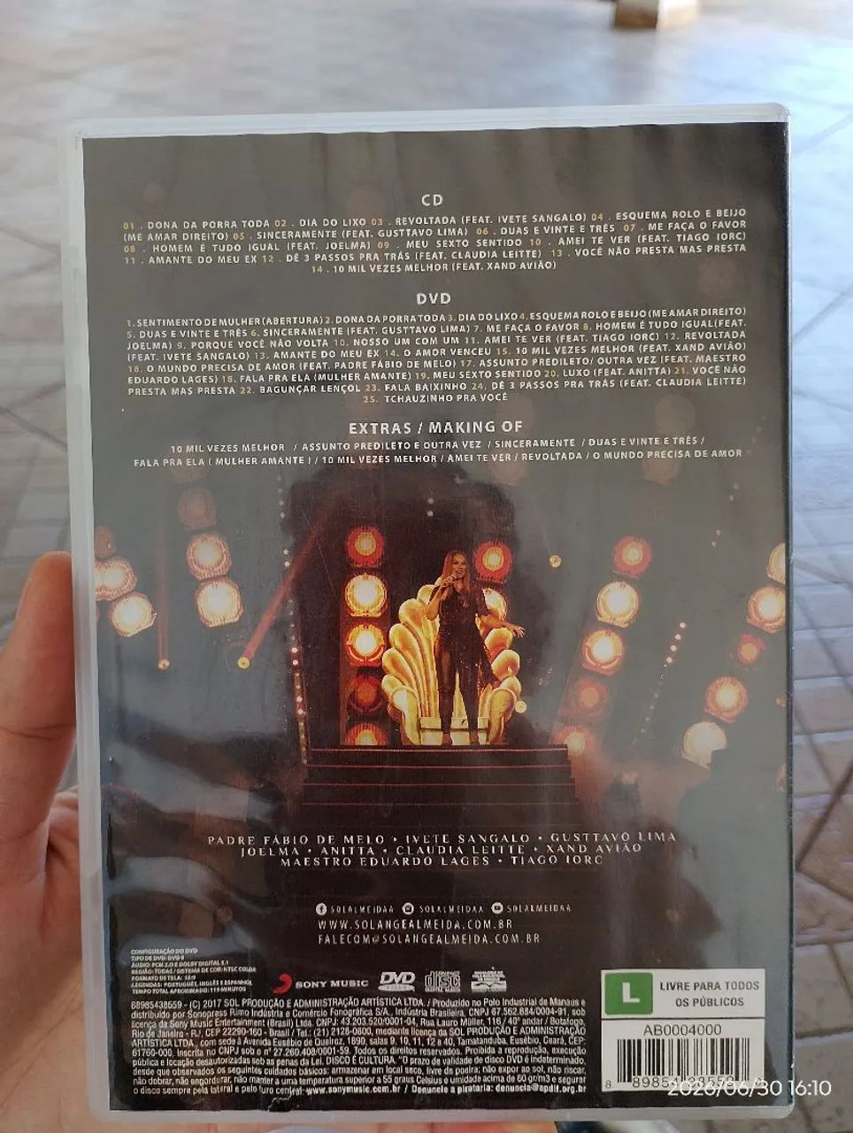 CD e DVD Solange Almeida participação de Joelma  - Foto 4