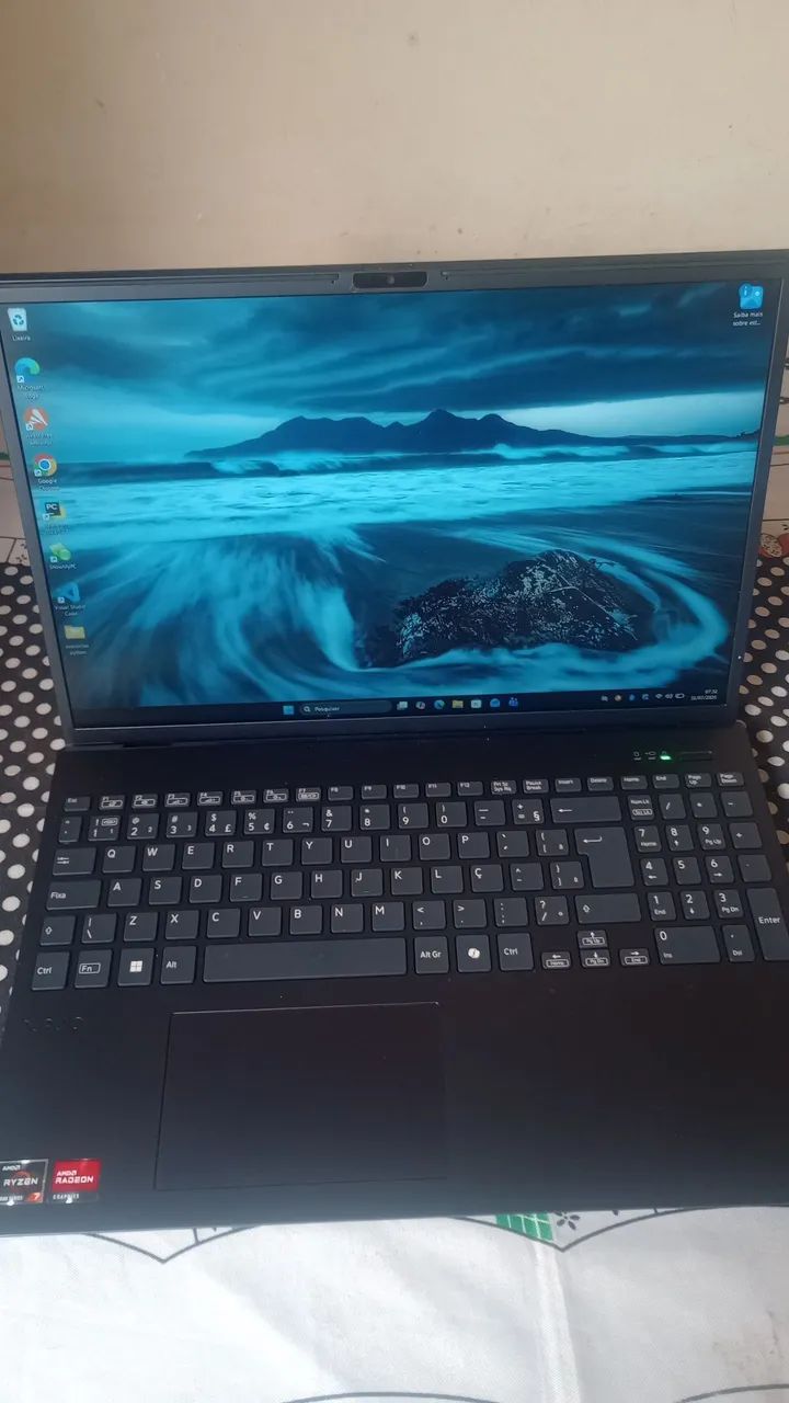 Notebook VAIO Ryzen 7 5825U, 8GB RAM, SSD 512GB, Windows 11 Pro - Foto 4