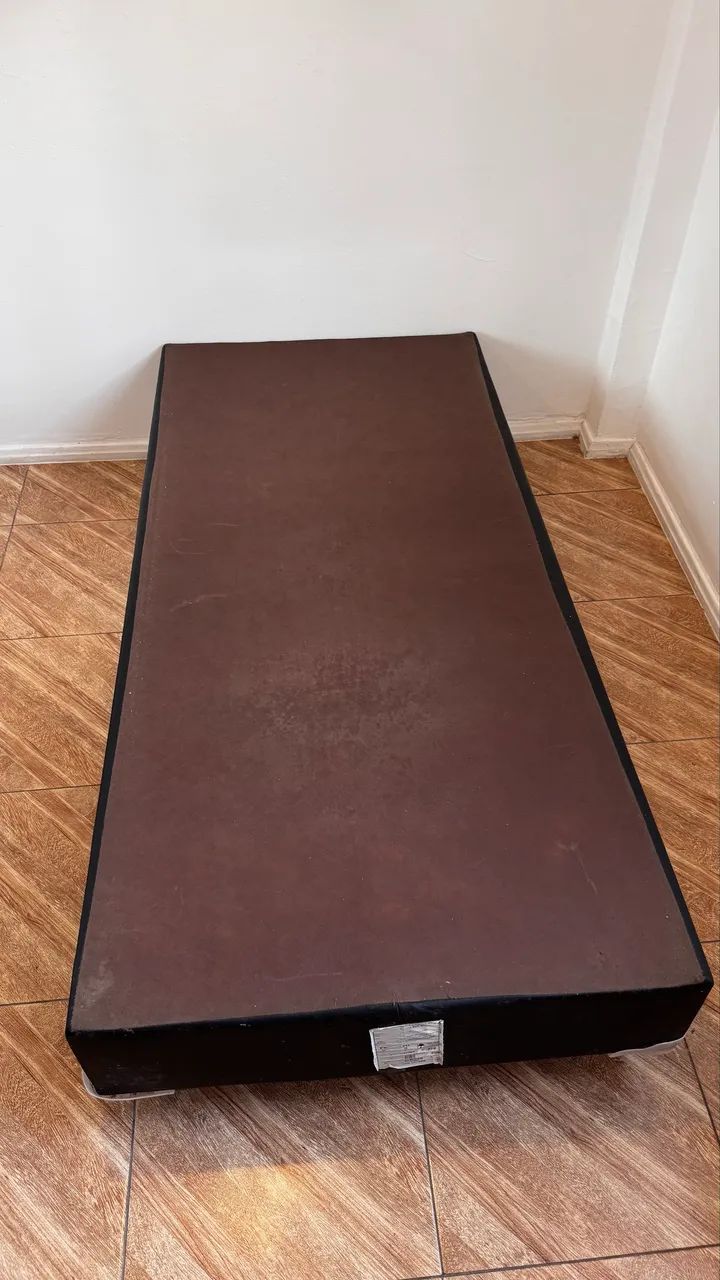 Cama box solteiro + colchão com molas ensacadas - Foto 3