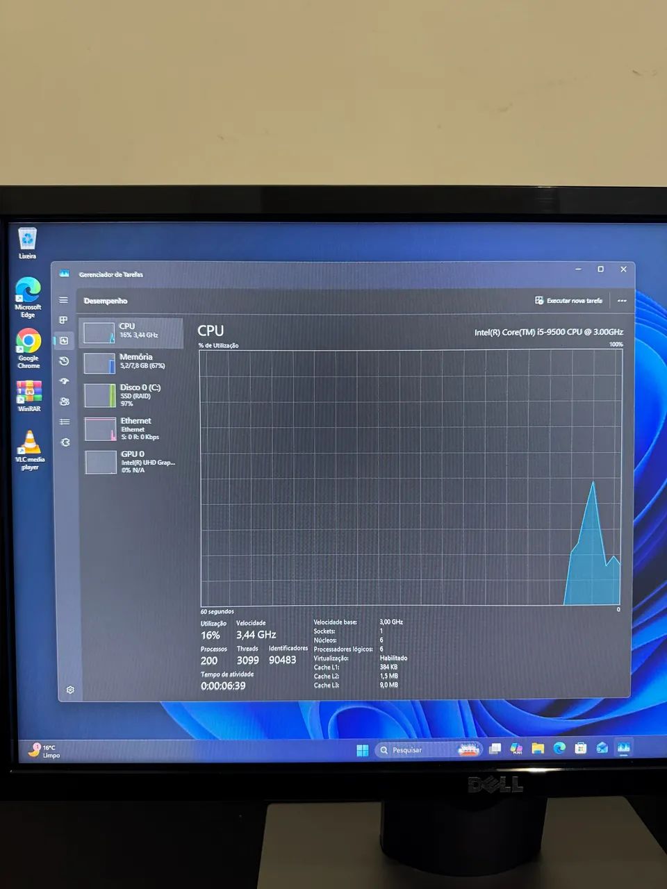DESKTOP DELL OPTIPLEX 3070 COMPLETO - Foto 3