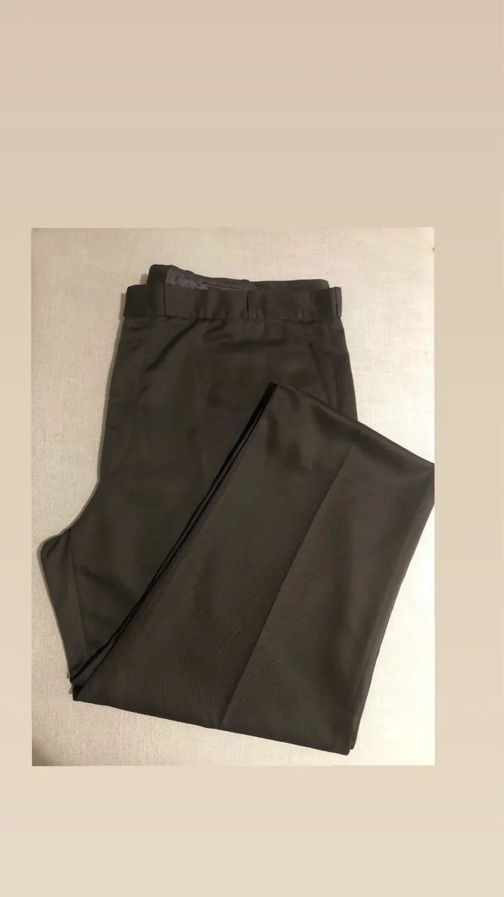 Calça Social Masculina número 60 (marrom)