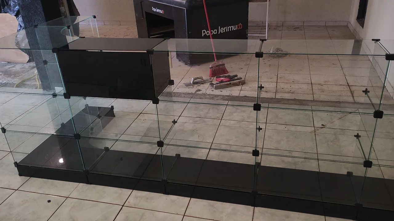 Balcão de vidro modular  - Foto 4