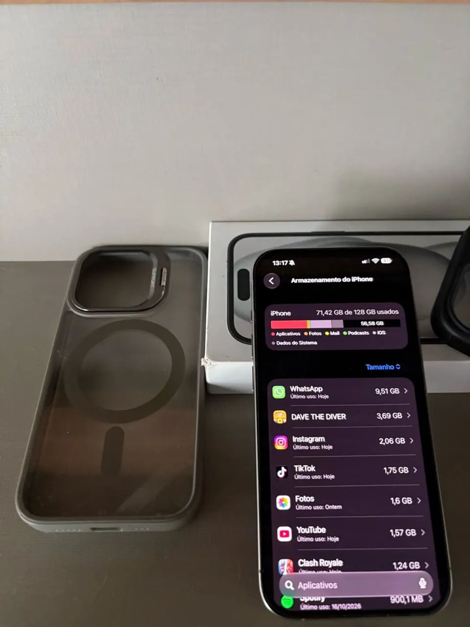 iPhone 15 pro 128gb / 81% bateria  - Foto 4