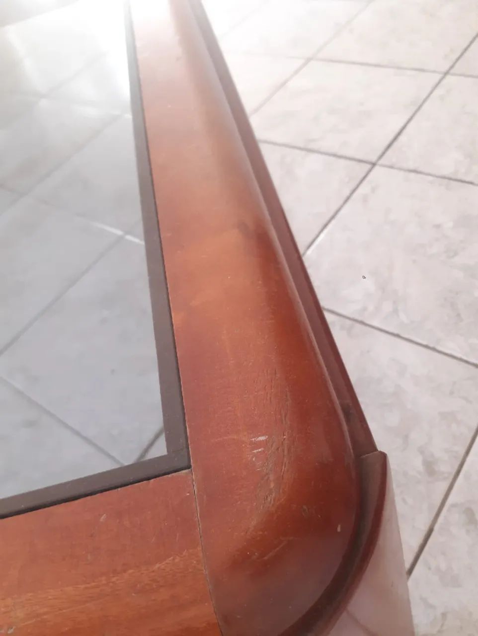 Mesa de Centro com tampo de vidro - Foto 4